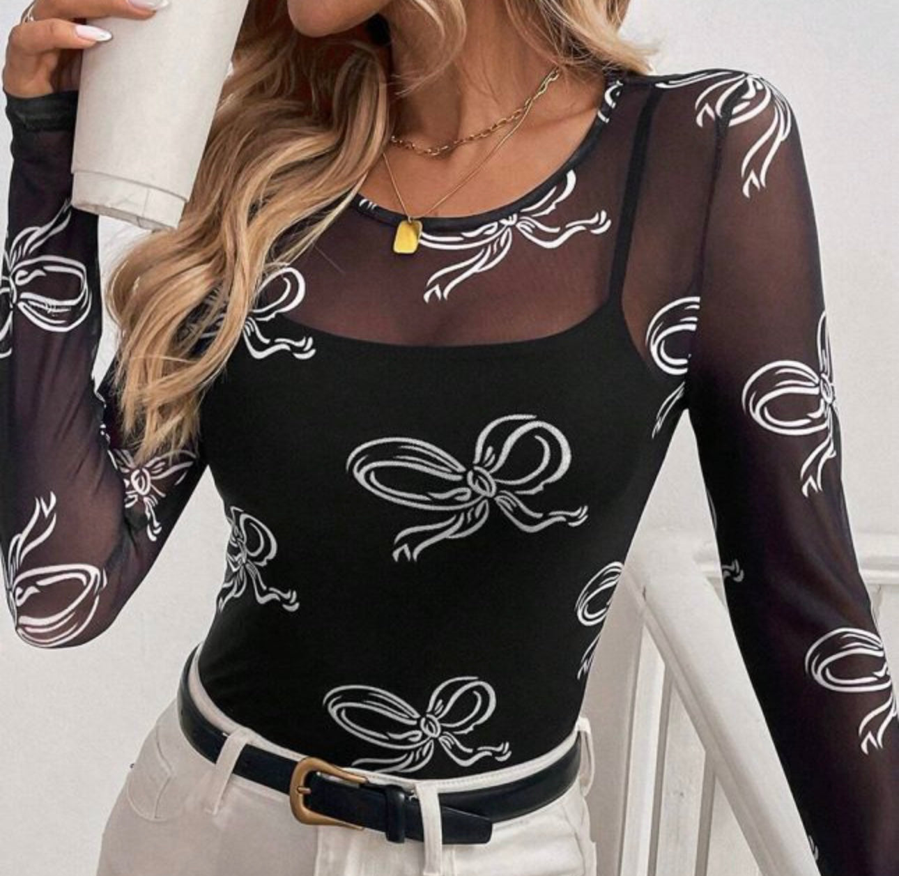 Cutie bow top